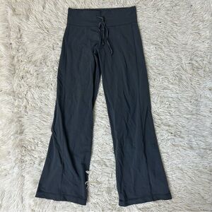 Lululemon Athletica Gray Track Pants Relaxed Fit